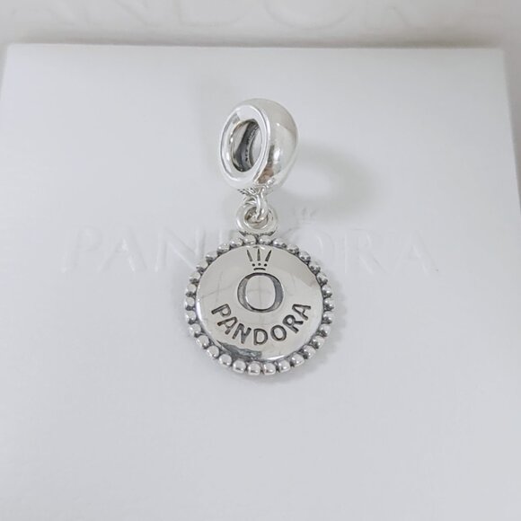 Pandora Costa Rica Heart Flag Dangle Charm with box - Picture 5 of 7